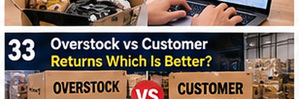 Overstock vs Customer Returns: Which Is Better for Resale?