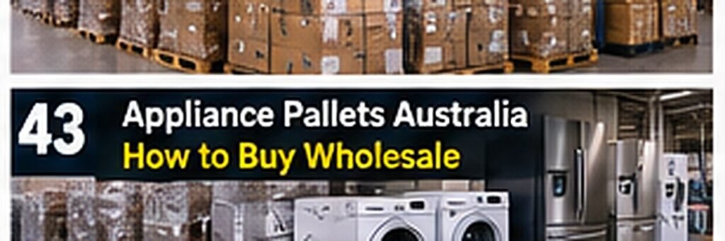 Appliance Pallets Australia: How to Buy Wholesale Appliances for Resale