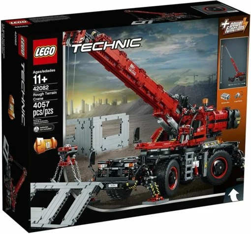 LEGO Technic Rough Terrain Crane 42082 Building Kit Gift Set - Image 3