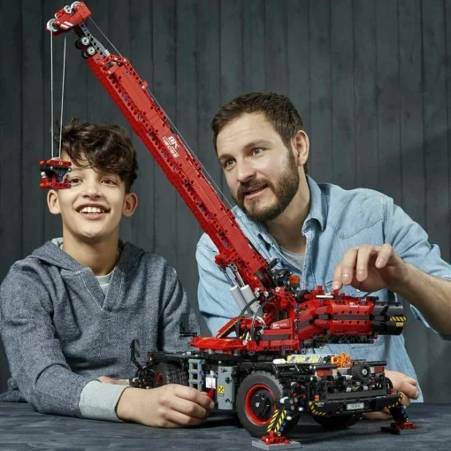 LEGO Technic Rough Terrain Crane 42082 Building Kit Gift Set - Image 6